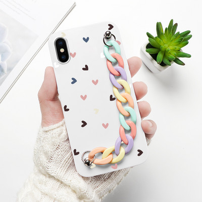Για iPhone X XR XS Max XR TPU Chain Case On Για iPhone Xr XsMax Xs max On για iphonexr xsmax iPhoneXR iphonexsmax Κάλυμμα σιλικόνης