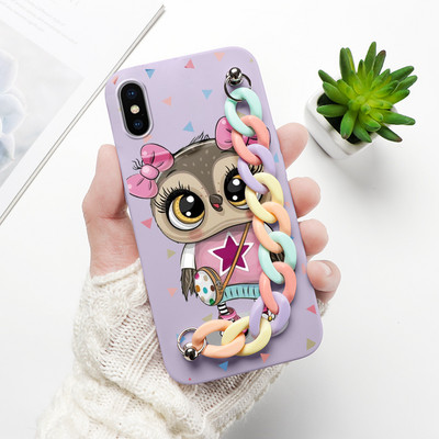 Για iPhone X XR XS Max XR TPU Chain Case On Για iPhone Xr XsMax Xs max On για iphonexr xsmax iPhoneXR iphonexsmax Κάλυμμα σιλικόνης