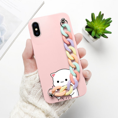 Για iPhone X XR XS Max XR TPU Chain Case On Για iPhone Xr XsMax Xs max On για iphonexr xsmax iPhoneXR iphonexsmax Κάλυμμα σιλικόνης