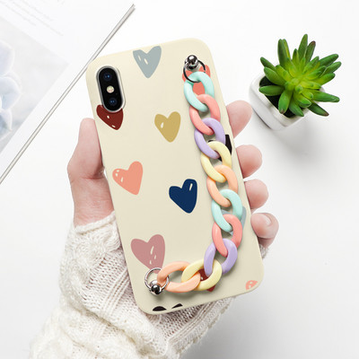 Για iPhone X XR XS Max XR TPU Chain Case On Για iPhone Xr XsMax Xs max On για iphonexr xsmax iPhoneXR iphonexsmax Κάλυμμα σιλικόνης