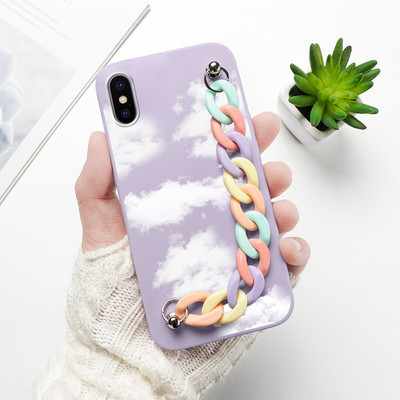 Για iPhone X XR XS Max XR TPU Chain Case On Για iPhone Xr XsMax Xs max On για iphonexr xsmax iPhoneXR iphonexsmax Κάλυμμα σιλικόνης