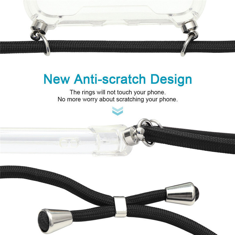 Futrola s ogrlicom za Xiaomi Redmi Note 8 Pro 8T T Flower TPU Cover Coque za Redmi note8 note8t 8pro Kućišta s remenom i užetom Natrag