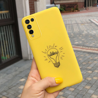 Калъф за Honor 10X Lite Мек силиконов сладък рисуван калъф за калъф за Huawei Honor 10X Lite Калъфи за телефони за Honor 10 X Lite Coque Bumper
