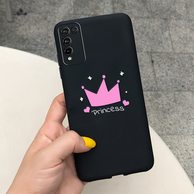 Калъф за Honor 10X Lite Мек силиконов сладък рисуван калъф за калъф за Huawei Honor 10X Lite Калъфи за телефони за Honor 10 X Lite Coque Bumper