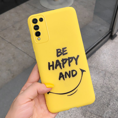 Калъф за Honor 10X Lite Мек силиконов сладък рисуван калъф за калъф за Huawei Honor 10X Lite Калъфи за телефони за Honor 10 X Lite Coque Bumper