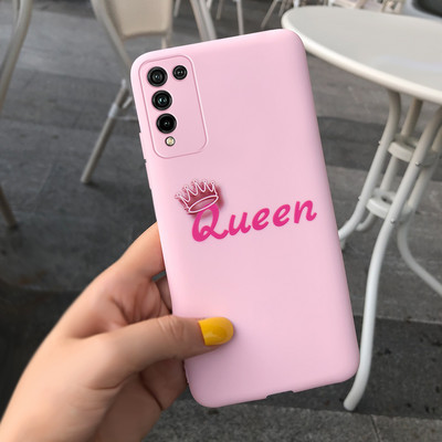 Калъф за Honor 10X Lite Мек силиконов сладък рисуван калъф за калъф за Huawei Honor 10X Lite Калъфи за телефони за Honor 10 X Lite Coque Bumper