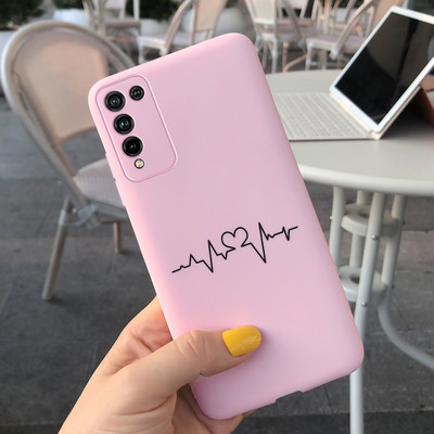 Калъф за Honor 10X Lite Мек силиконов сладък рисуван калъф за калъф за Huawei Honor 10X Lite Калъфи за телефони за Honor 10 X Lite Coque Bumper