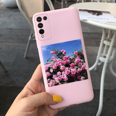 Калъф за Honor 10X Lite Мек силиконов сладък рисуван калъф за калъф за Huawei Honor 10X Lite Калъфи за телефони за Honor 10 X Lite Coque Bumper