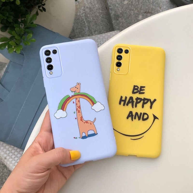 Honor 10X Lite Case Mekana silikonska simpatična oslikana maska za Huawei Honor 10X Lite Telefonske maske za Honor 10 X Lite Coque Bumper