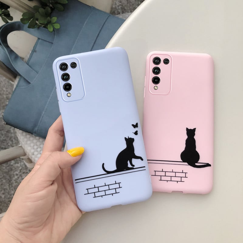 Honor 10X Lite Case Mekana silikonska simpatična oslikana maska za Huawei Honor 10X Lite Telefonske maske za Honor 10 X Lite Coque Bumper