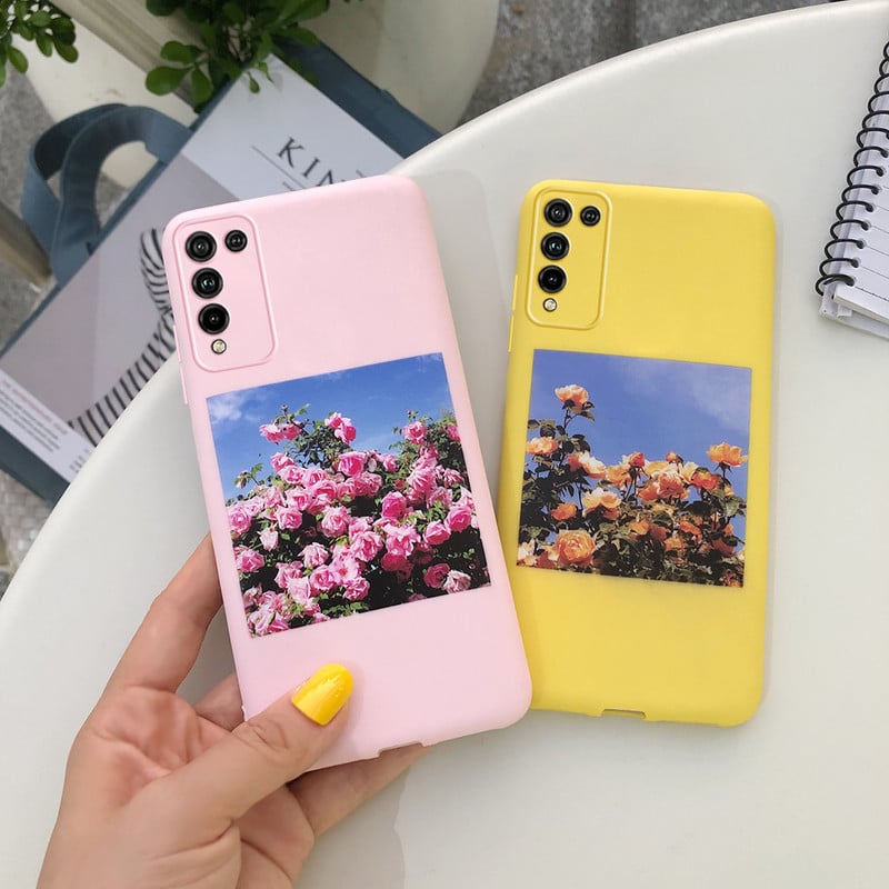 Honor 10X Lite Case Mekana silikonska simpatična oslikana maska za Huawei Honor 10X Lite Telefonske maske za Honor 10 X Lite Coque Bumper