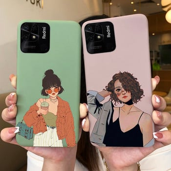 Για Redmi 10C Θήκη Redmi 10C Cover Cute Cartoons ζωγραφισμένη θήκη τηλεφώνου από μαλακή σιλικόνη Για Xiaomi Redmi 10C Redmi10C 10 C Θήκη Fundas