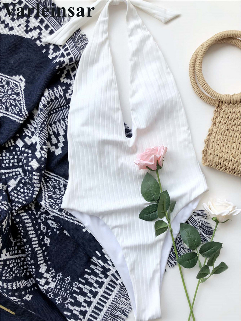 Seksualus moteriškas maudymosi kostiumėlis su V kaklu, moteriškas maudymosi kostiumėlis, moteriškas aukšto kirpimo, be nugarų, Monokini maudymosi kostiumėlis V3256