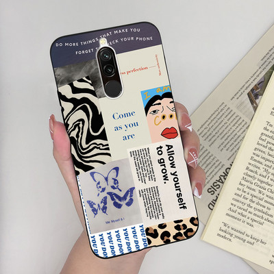 За капак Xiaomi Redmi 8 Калъф за Xiaomi Redmi 8 Redmi8 Калъфи Силиконов мек телефон Заден защитен капак Калъф Funda Coque броня