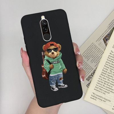 За капак Xiaomi Redmi 8 Калъф за Xiaomi Redmi 8 Redmi8 Калъфи Силиконов мек телефон Заден защитен капак Калъф Funda Coque броня