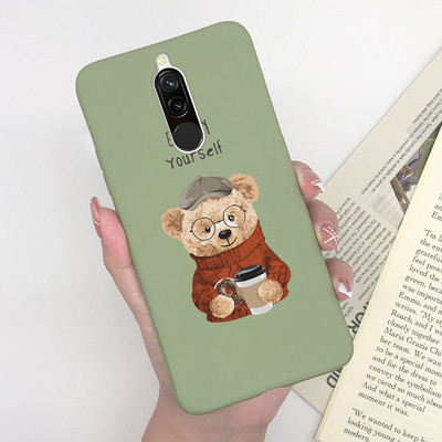 За капак Xiaomi Redmi 8 Калъф за Xiaomi Redmi 8 Redmi8 Калъфи Силиконов мек телефон Заден защитен капак Калъф Funda Coque броня