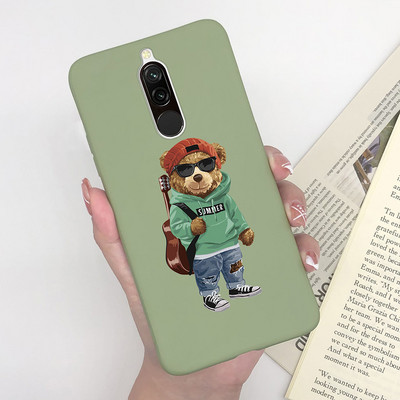 За капак Xiaomi Redmi 8 Калъф за Xiaomi Redmi 8 Redmi8 Калъфи Силиконов мек телефон Заден защитен капак Калъф Funda Coque броня