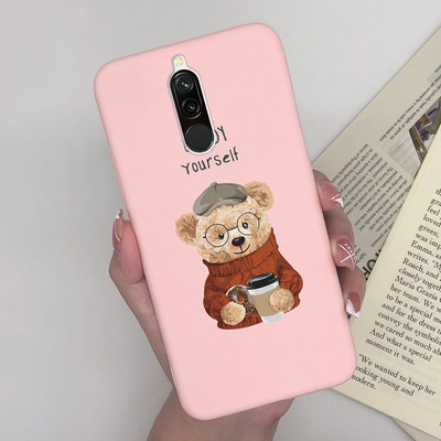 За капак Xiaomi Redmi 8 Калъф за Xiaomi Redmi 8 Redmi8 Калъфи Силиконов мек телефон Заден защитен капак Калъф Funda Coque броня