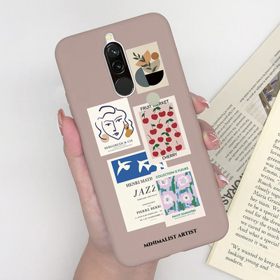 За капак Xiaomi Redmi 8 Калъф за Xiaomi Redmi 8 Redmi8 Калъфи Силиконов мек телефон Заден защитен капак Калъф Funda Coque броня