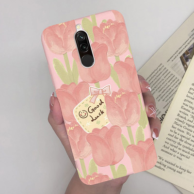 За капак Xiaomi Redmi 8 Калъф за Xiaomi Redmi 8 Redmi8 Калъфи Силиконов мек телефон Заден защитен капак Калъф Funda Coque броня