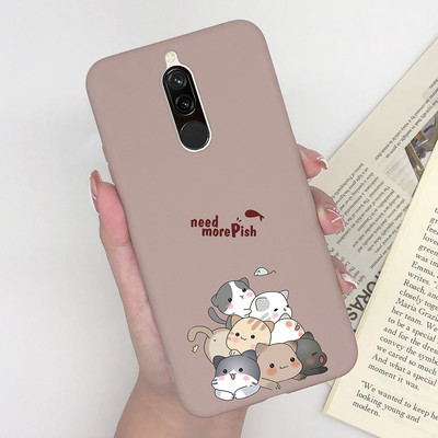 За капак Xiaomi Redmi 8 Калъф за Xiaomi Redmi 8 Redmi8 Калъфи Силиконов мек телефон Заден защитен капак Калъф Funda Coque броня