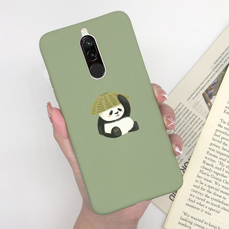 За капак Xiaomi Redmi 8 Калъф за Xiaomi Redmi 8 Redmi8 Калъфи Силиконов мек телефон Заден защитен капак Калъф Funda Coque броня