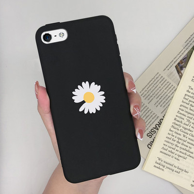 Калъф за Apple iPhone 5 5S 5SE 6 6 Plus Fashion Soft Bumper TPU Painted Matte Silicone Back Phone Cover Удароустойчиви калъфи Fundas