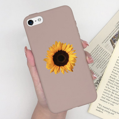 Калъф за Apple iPhone 5 5S 5SE 6 6 Plus Fashion Soft Bumper TPU Painted Matte Silicone Back Phone Cover Удароустойчиви калъфи Fundas