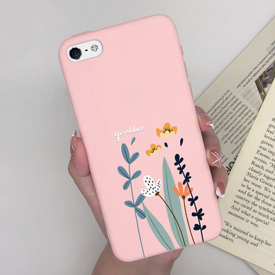 Калъф за Apple iPhone 5 5S 5SE 6 6 Plus Fashion Soft Bumper TPU Painted Matte Silicone Back Phone Cover Удароустойчиви калъфи Fundas