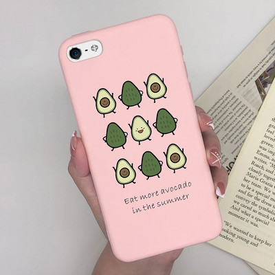 Калъф за Apple iPhone 5 5S 5SE 6 6 Plus Fashion Soft Bumper TPU Painted Matte Silicone Back Phone Cover Удароустойчиви калъфи Fundas