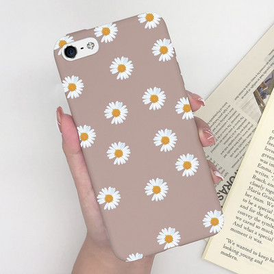 Калъф за Apple iPhone 5 5S 5SE 6 6 Plus Fashion Soft Bumper TPU Painted Matte Silicone Back Phone Cover Удароустойчиви калъфи Fundas