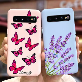 Για Samsung Galaxy S10 S10e S10+ Θήκη Fashion Candy Μαλακό κάλυμμα τηλεφώνου σιλικόνης για Samsung S10 Plus S10e Fundas Coque Bumper