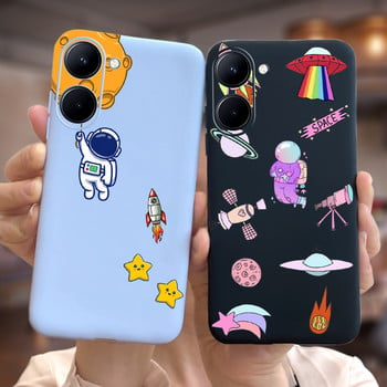 Για Realme C33 4G Θήκη RMX3624 Cute Animals Κάλυμμα κινουμένων σχεδίων Μαλακή θήκη τηλεφώνου TPU από σιλικόνη για προφυλακτήρα Oppo Realme C33 C 33 RealmeC33