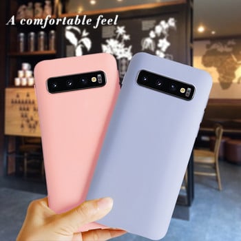 Για Funda Samsung Galaxy S10 Plus Θήκη S10+ Πίσω κάλυμμα μαλακής σιλικόνης TPU Για Samsung Galaxy S10 Plus S10+ Θήκη Funda Capa Προφυλακτήρας