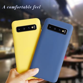 Για Funda Samsung Galaxy S10 Plus Θήκη S10+ Πίσω κάλυμμα μαλακής σιλικόνης TPU Για Samsung Galaxy S10 Plus S10+ Θήκη Funda Capa Προφυλακτήρας