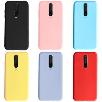 Θήκη για Xiaomi Redmi K30 K 30 Fundas Cute Silicone Candy Έγχρωμο Ματ Κάλυμμα τηλεφώνου για Xiaomi Redmi K30 Pro Full Coque Capa