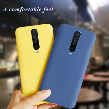 Θήκη για Xiaomi Redmi K30 K 30 Fundas Cute Silicone Candy Έγχρωμο Ματ Κάλυμμα τηλεφώνου για Xiaomi Redmi K30 Pro Full Coque Capa