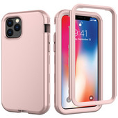 3 в 1 Armor удароустойчив калъф за телефон за iPhone 13 11 Pro 12 Pro Max 11 12 14 13 Pro Max Защитен заден капак за тежки условия