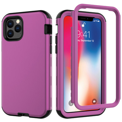 3 в 1 Armor удароустойчив калъф за телефон за iPhone 13 11 Pro 12 Pro Max 11 12 14 13 Pro Max Защитен заден капак за тежки условия