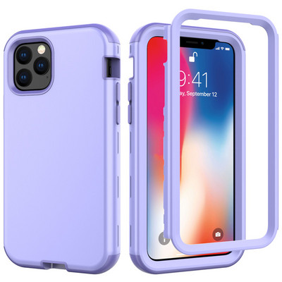 3 в 1 Armor удароустойчив калъф за телефон за iPhone 13 11 Pro 12 Pro Max 11 12 14 13 Pro Max Защитен заден капак за тежки условия