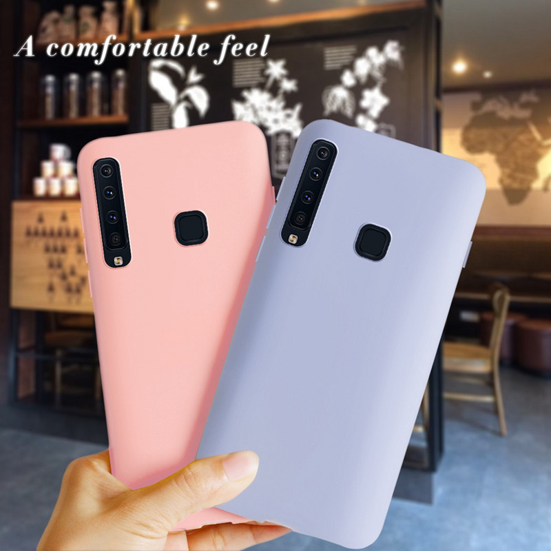 Калъф за телефон за Samsung Galaxy A9 2018 Cover A920 SM-A920F Мек силиконов Coque Cute Funda за Samsung A9 A 9 2018 Cover Case Capa