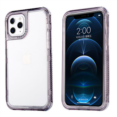 Ütésálló lökhárító telefontok iPhone 13 12 11Pro Max XR XS Max X 7 8 Plus 14Pro SE 2020 Candy Color átlátszó kemény PC borítóhoz