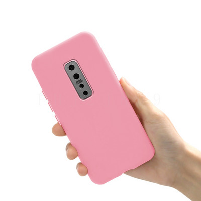 Για Vivo V17 Pro Case 1909 1910 Soft Silicone Candy Πίσω θήκη τηλεφώνου για Vivo V17 Pro V17Pro Full Cover Capa