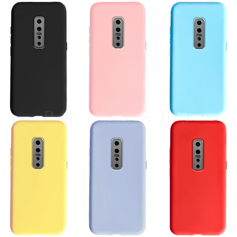 Για Vivo V17 Pro Case 1909 1910 Soft Silicone Candy Πίσω θήκη τηλεφώνου για Vivo V17 Pro V17Pro Full Cover Capa