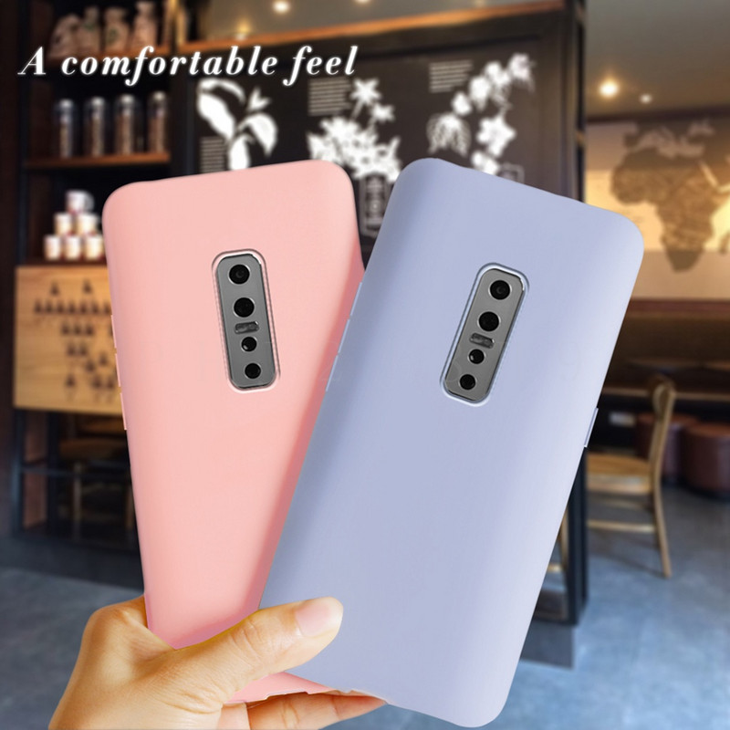 Για Vivo V17 Pro Case 1909 1910 Soft Silicone Candy Πίσω θήκη τηλεφώνου για Vivo V17 Pro V17Pro Full Cover Capa