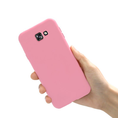 Силиконов калъф за Samsung Galaxy A5 2017 2016 A520 A510 F 5.2`` Сладък тънък матов калъф за Samsung A 5 2017 2016 A 520 510 F
