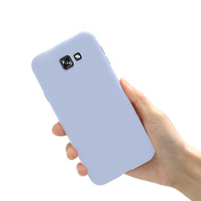 Силиконов калъф за Samsung Galaxy A5 2017 2016 A520 A510 F 5.2`` Сладък тънък матов калъф за Samsung A 5 2017 2016 A 520 510 F