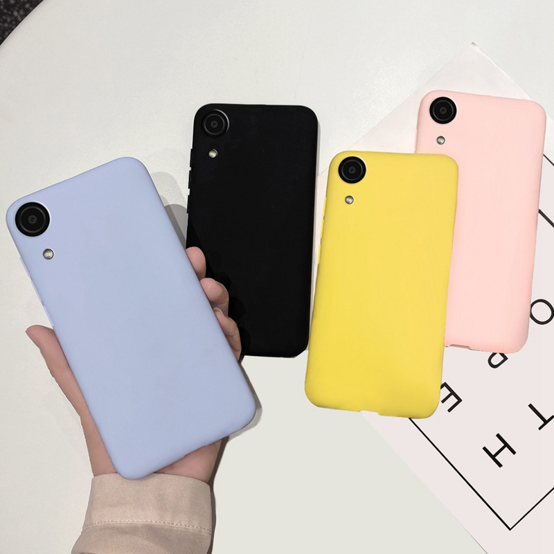 За Samsung Galaxy A03 Core Case SM-A032F Мек силиконов сладък бонбон 6.5`` капак за телефон за Samsung A03 Core калъфи GalaxyA03 броня