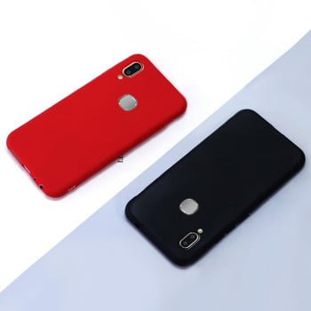 Силиконов калъф за Vivo V9 Youth Case 1726 1727 Мек удароустойчив Candy заден капак за Vivo V9 VivoV9 1723 калъфи за телефони 6.3\'\' броня