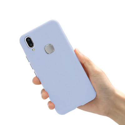 Силиконов калъф за Vivo V9 Youth Case 1726 1727 Мек удароустойчив Candy заден капак за Vivo V9 VivoV9 1723 калъфи за телефони 6.3`` броня